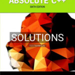 Solutions for Absolute C++ 6th Edition by Savitch