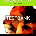 Test Bank for Absolute C++ 6th Edition by Savitch