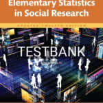 Test Bank for Elementary Statistics in Social Research Updated Edition 12th Edition by Levin