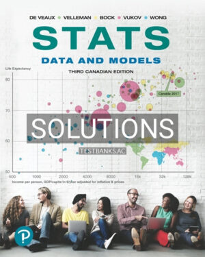Solutions for Stats Data and Models 3rd Edition by Veaux