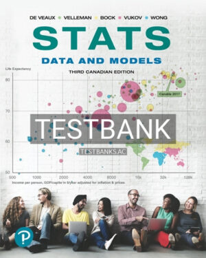 Test Bank for Stats Data and Models 3rd Edition by Veaux