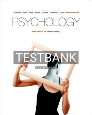 Test Bank for Psychology From Inquiry to Understanding 3rd Edition by Lilienfeld