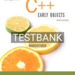 Test Bank for Starting Out with C++ Early Objects 9th Edition by Gaddis