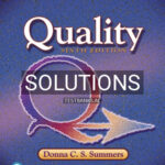 Solutions for Quality 6th Edition by Summers
