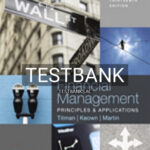 Test Bank for Financial Management Principles and Applications 13th Edition by Titman