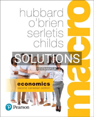 Solutions for Macroeconomics 2nd Edition by Hubbard