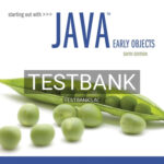 Test Bank for Starting Out with Java Early Objects 6th Edition by Gaddis