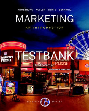 Test Bank for Marketing An Introduction 6th Edition by Armstrong