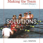 Solutions for Making the Team A Guide for Managers 6th Edition by Thompson