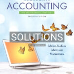 Solutions for Horngrens Accounting The Managerial Chapters 12th Edition by Miller Nobles