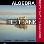 Test Bank for Intermediate Algebra Concepts and Applications 10th Edition by Bittinger