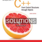 Solutions for Starting Out with C++ from Control Structures to Objects 9th Edition by Gaddis