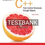 Test Bank for Starting Out with C++ from Control Structures to Objects 9th Edition by Gaddis