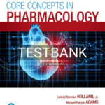 Test Bank for Core Concepts in Pharmacology 5th Edition by Holland