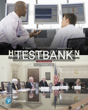 Test Bank for Money Banking and the Financial System 3rd Edition by Hubbard