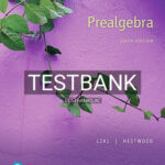 Test Bank for Prealgebra 6th Edition by Lial