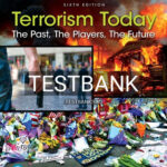 Test Bank for Terrorism Today The Past The Players The Future 6th Edition by Spindlove