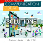 Solutions for Business Communication Today 14th Edition by Bovee