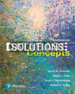 Solutions for Database Concepts 8th Edition by Kroenke
