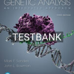 Test Bank for Genetic Analysis An Integrated Approach 3rd Edition by Sanders