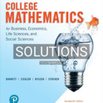 Solutions for College Mathematics for Business Economics Life Sciences and Social Sciences 14th Edition by Barnett