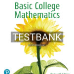 Test Bank for Basic College Mathematics 13th Edition by Bittinger