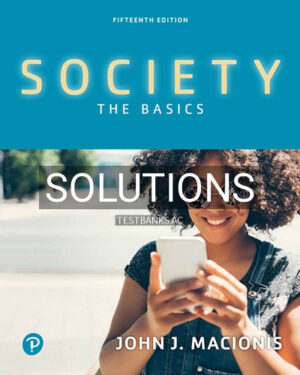 Solutions for Society The Basics 15th Edition by Macionis