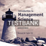 Test Bank for Introduction to Management Science 13th Edition by Taylor
