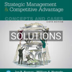 Solutions for Strategic Management and Competitive Advantage Concepts and Cases 6th Edition by Barney