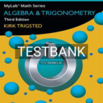 Test Bank for Algebra and Trigonometry 3rd Edition by Trigsted