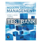 Test Bank for Modern Database Management 13th Edition by Hoffer