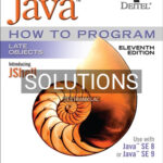 Solutions for Java How To Program Late Objects 11th Edition by Deitel