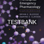 Test Bank for Prehospital Emergency Pharmacology 8th Edition by Bledsoe