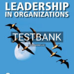 Test Bank for Leadership in Organizations 9th Edition by Yukl