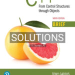 Solutions for Starting Out with C++ Control Structures through Objects Brief Version 9th Edition by Gaddis