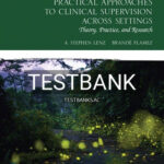 Test Bank for Practical Approaches to Clinical Supervision Across Settings 1st Edition by Lenz