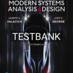 Test Bank for Modern Systems Analysis and Design 9th Edition by Valacich