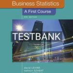Test Bank for Business Statistics First Course 8th Edition by Levine