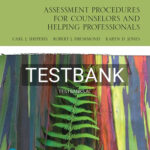 Test Bank for Assessment Procedures for Counselors and Helping Professionals 9th Edition by Sheperis