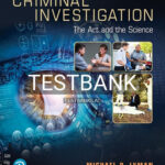 Test Bank for Criminal Investigation 9th Edition by Lyman