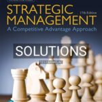 Solutions for Strategic Management A Competitive Advantage Approach Concepts and Cases 17th Edition by David