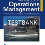 Test Bank for Principles of Operations Management 11th Edition by Heizer