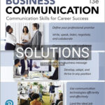 Solutions for Excellence in Business Communication 13th Edition by Thill