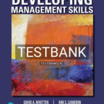 Test Bank for Developing Management Skills 10th Edition by Whetten