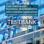 Test Bank for Contemporary Business Mathematics with Canadian Applications 12th Edition by Hummelbrunner