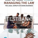 Test Bank for Managing the Law Updated Edition 5th Edition by McInnes