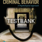 Test Bank for Criminal Behavior 12th Edition by Bartol