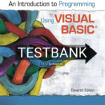 Test Bank for Introduction to Programming Using Visual Basic 11th Edition by Schneider