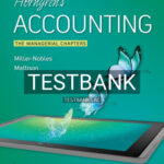 Test Bank for Horngrens Accounting The Managerial Chapters 13th Edition by Nobles