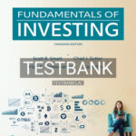 Test Bank for Fundamentals of Investing 1st Edition by Zutter